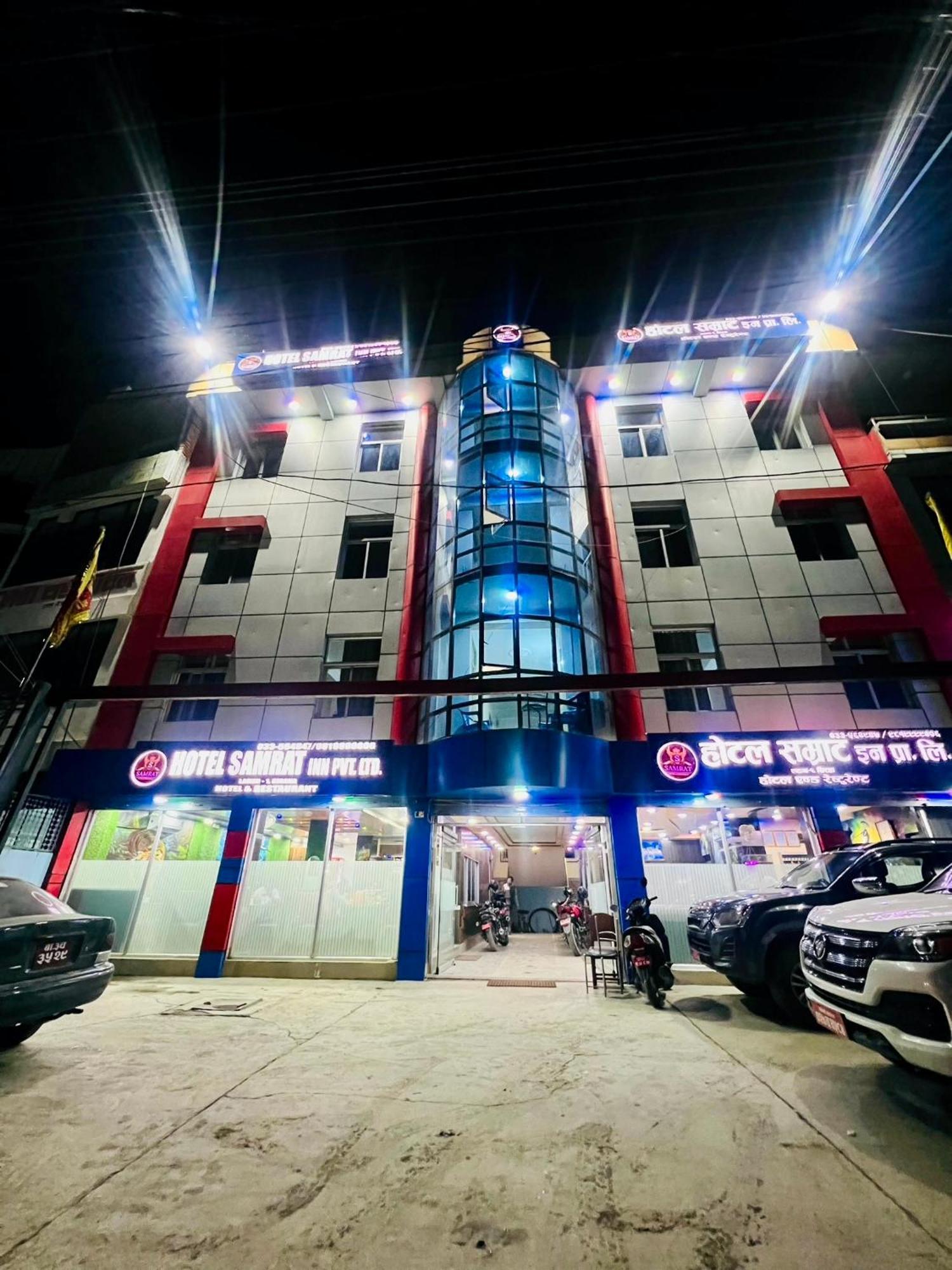 Hotel Samrat Inn Pvt Ltd Lahan Exterior foto